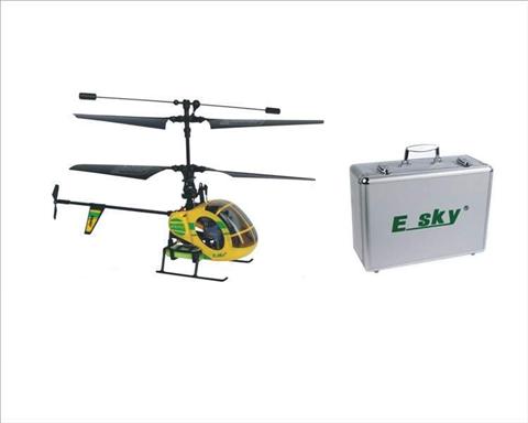 E-SKY 002790-A YELLOW Миниатюрный соосный радиоуправляемый вертолет E-sky Nano Style A (желтый) 2.4 